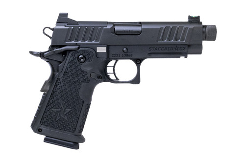 Staccato 2011 C2 9mm, 3.9" Threaded Barrel, Optic Ready, 16rd - 1911 Guns | The Gun Shop