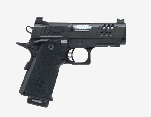 Staccato CS 9mm, 3.5" Barrel, Optics Ready, Curved Trigger, Black, 16rd - Concealed Carry Guns | The Gun Shop