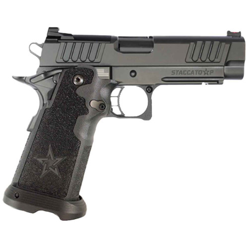 Staccato 2011 P 9mm, 4.4" Barrel, Optic Ready, CS Frame, Black, 17rd - 1911 Guns | The Gun Shop