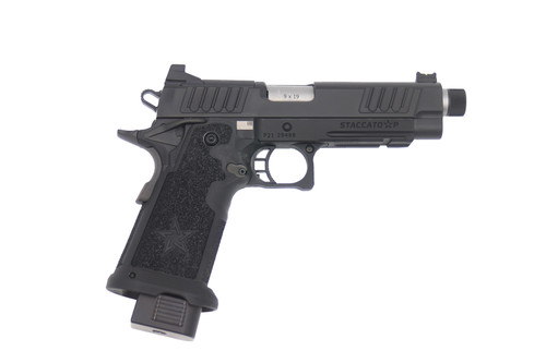 Staccato 2011 P 9mm, 5" Threaded Stainless Barrel, Optic Ready, 17rd - 1911 Guns | The Gun Shop