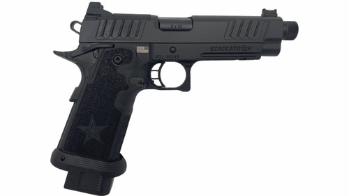 Staccato 2011 P 9mm, 5" Threaded Barrel, Optic Ready, Black, 17rd - 1911 Guns | The Gun Shop