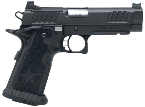 Used Staccato P 9mm, 4.4" Barrel, Black, Optic Ready, 17rd - Firearm | The Gun Shop