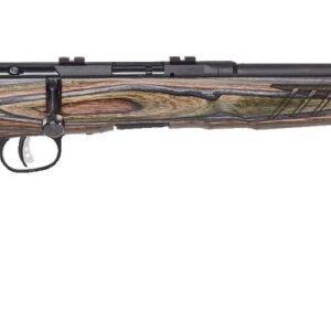 Savage B-Series BNS-SR .17 HMR, 18" Carbon Sporter Barrel, Wood Laminate, 10rd