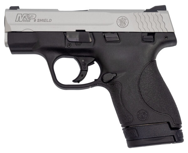 Smith & Wesson M&P9 Shield 9mm, 3.1" Barrel, Black/Satin Aluminum, 8rd
