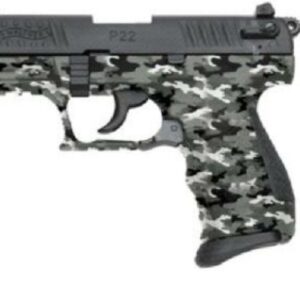 Walther P22 URBAN CAMO Finish 22LR, 10 Rnd Mag, TALO Edition