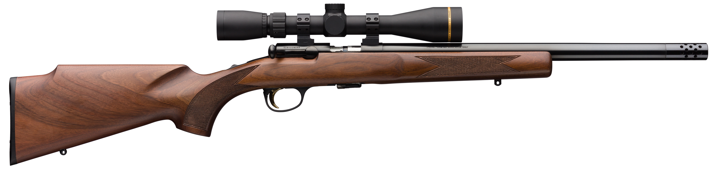 T-Bolt Target with Muzzle Brake - Rimfire Rifle - Browning