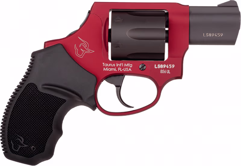 Taurus 2856021ULCH13 856 38SP CH 2" BRORG/BK Revolver