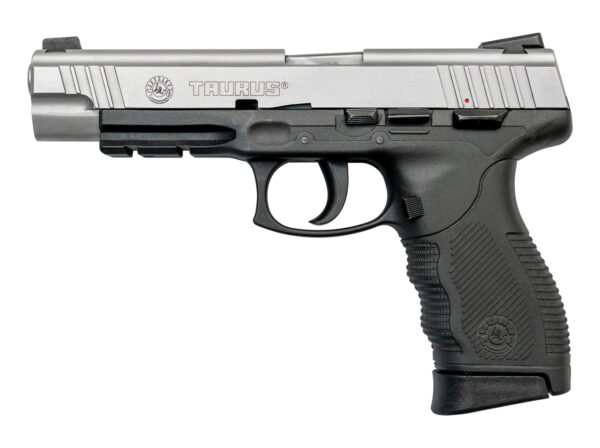 Taurus PT24/7 OSS 9mm, 5.25" Barrel, SA/DA, Decocker, Stainless Slide, 17rd - Concealed Carry Guns | The Gun Shop