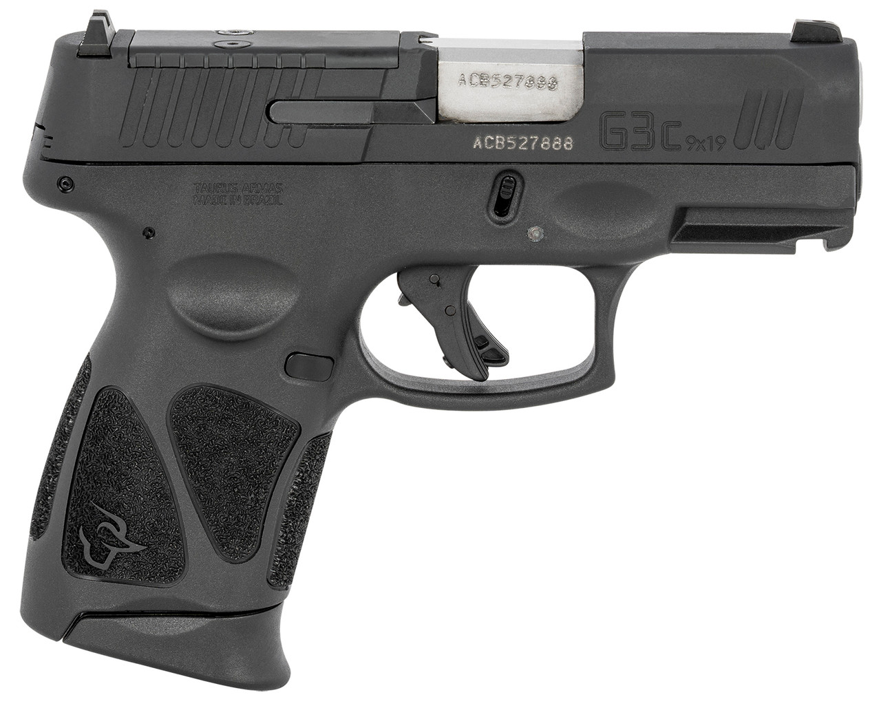 Taurus G3C TORO 9mm, 3.2" Barrel, Manual Safety, Black, 10rd - Concealed Carry Guns | The Gun Shop