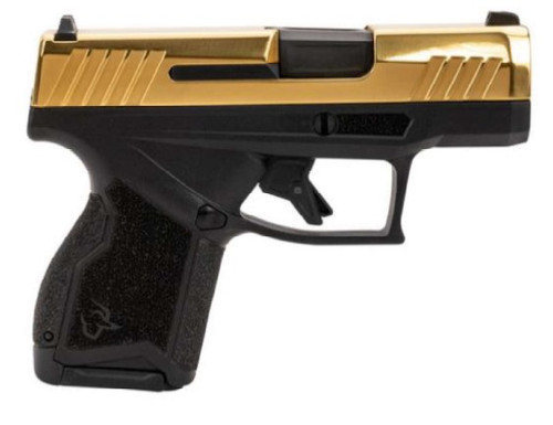 Taurus GX4 3.0 9mm, 3.38" Barrel, Gold PVD Slide, Black Frame, 13rd - Concealed Carry Guns | The Gun Shop