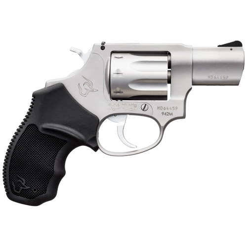 Taurus 942 Ultra-Lite 22 LR, 3" Barrel, Stainless Steel, Black Polymer Grip, 8rd - Firearm | The Gun Shop