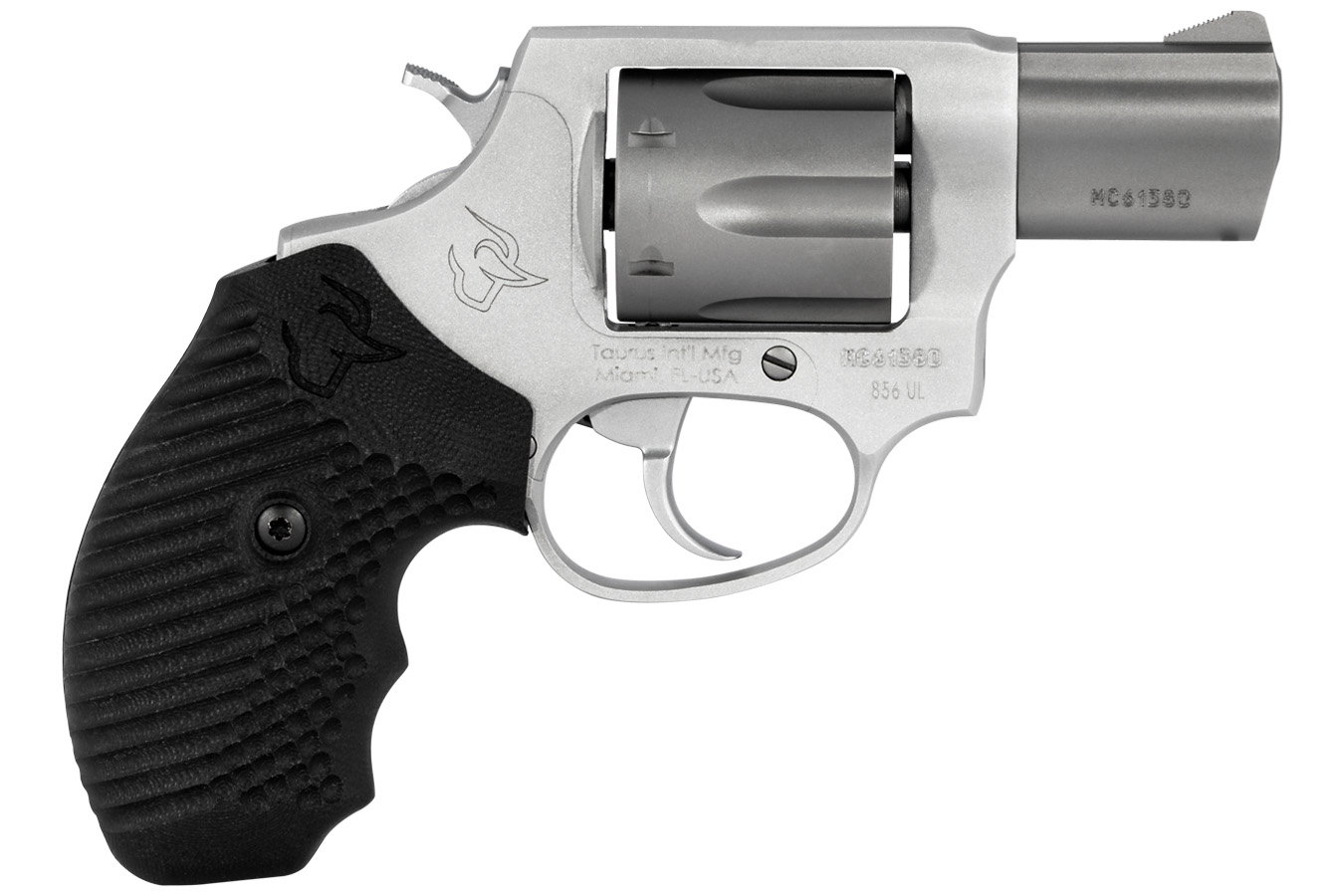 taurus-856-ultra-lite-38-special-2-barrel-6rd-black-rubber-grip-black-2856021ul-115998-DEFAULT-l Taurus 856 Ultra Lite 38 Special Revolver with Matte Stainless Finish