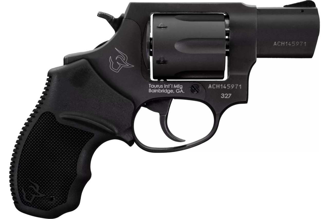 Taurus 327 Defender 327 Federal Magnum, 2" Barrel, Black, Hogue Grips, 6rd - New for 2024 | The Gun Shop