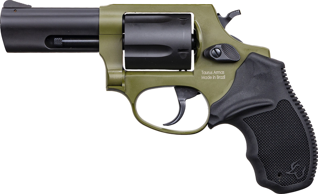 Taurus Defender 605 357 Mag/38 Special +P, 3" Barrel, Sniper Green, 5rd - New for 2023 | The Gun Shop