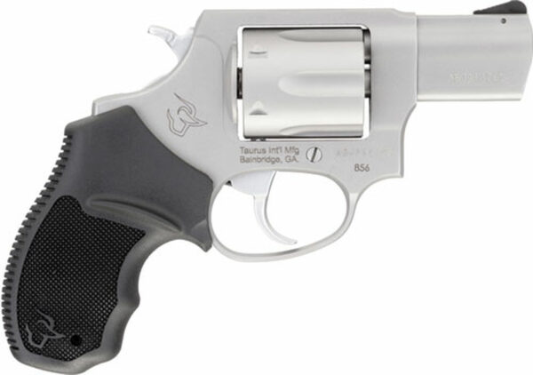 Taurus 856CH, Revolver CA Legal, 38 Special, 2" Barrel, Steel Frame, SS, Rubber Grips, 6Rd