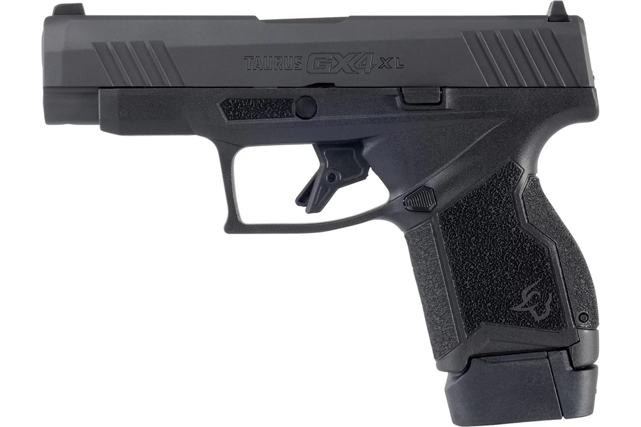 Taurus GX4XL 9mm, 3.7" Barrel, Adjustable Sights, Black, 11rd/13rd - Concealed Carry Guns | The Gun Shop