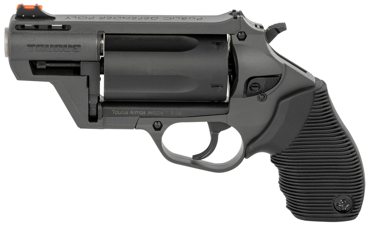 Taurus Public Defender 45 Colt/410 Ga, 2.5" Barrel, Gray Frame, Black Grip, 5rd - Concealed Carry Guns | The Gun Shop