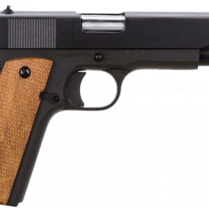 Taylor's & Company 1911 Compact, .45 ACP, 3.63" Barrel, Checkered-Walnut Grip, 7rd