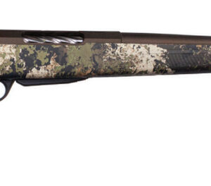 Tikka T3x Lite 270 Win, 22" Fluted Barrel, Threaded, Muzzle Brake, Veil Wideland Camo, Cerakote, Burnt Bronze, 3rd