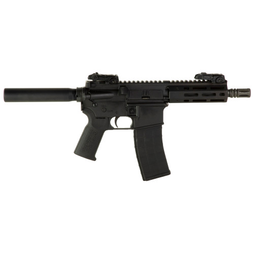 Tippmann M4-22 Elite 22 LR, 7" Barrel, Black, Aluminum M-Lok Handguard, Pistol Tube, 25rd - AR-15 Pistols | The Gun Shop