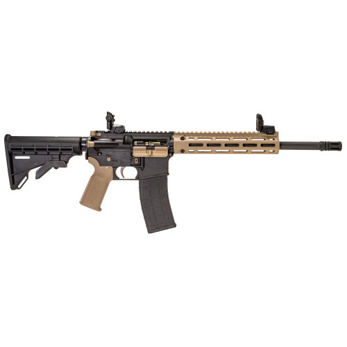 Tippmann Arms M4-22 Pro 22 LR, 16" Barrel, Flat Dark Earth Composite M-Lok Handguard/Grip, Black Rec, M4 Stock, 10rd - Firearm | The Gun Shop
