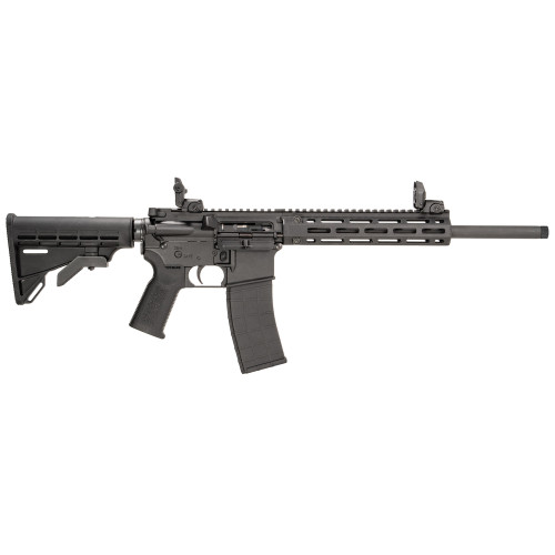 Tippmann M4-22 LTE 22 LR, 16" Threaded Barrel, Black, M4 Collapsible Stock, 25rd - AR-15 Rifles | The Gun Shop