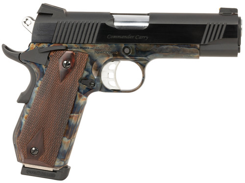 Tyler Gun Works 1911 45 ACP, 4.25" Barrel, Case Hardened Walnut Grip, 7rd - 1911 Guns | The Gun Shop