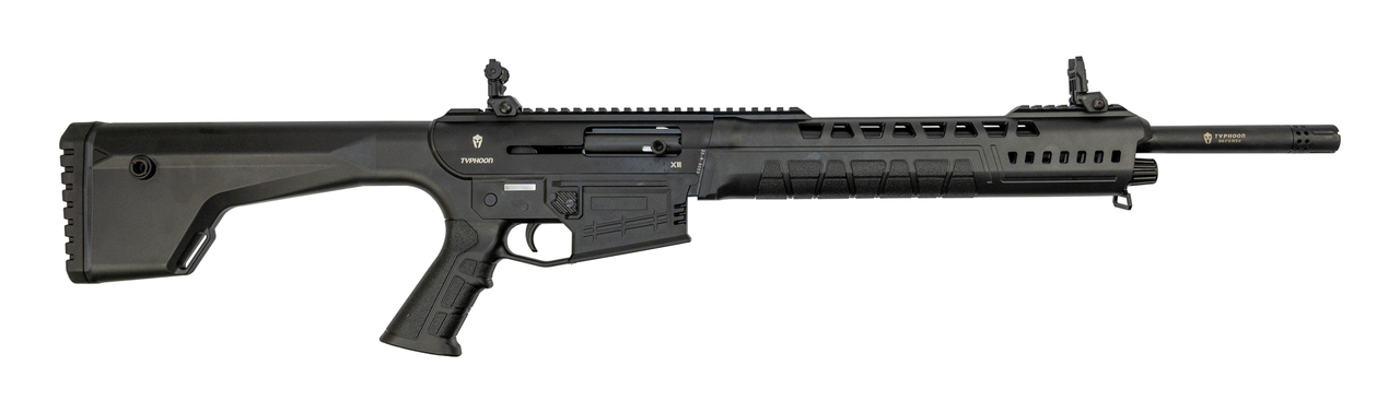 Typhoon Defense X12 12 Ga, 18.5" Barrel, 3" Chamber, Black, 5rd