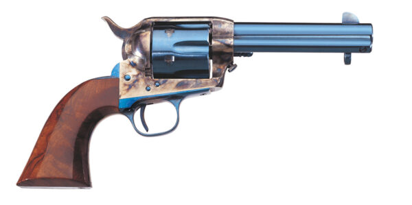 Uberti Old Model 1873 Cattleman, 4.75" Barrel, Charcoal Blue, Walnut, 6rd