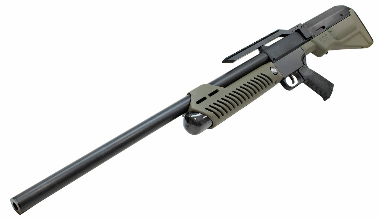 Umarex Hammer .50 Cal Air Rifle, 2 Shot, 29" Barrel, M-Lok, Carbon Fiber Tank