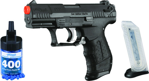 Umarex Walther P22 Air 6mm BB, Black, 20rd - Umarex | The Gun Shop