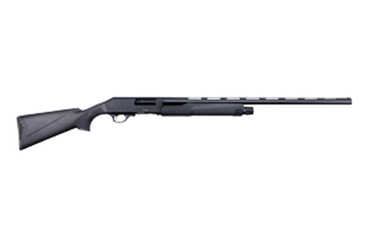 Armsco 12 Ga Pump Shotgun 3" Chamber 28" Barrel Black Synthetic Stock