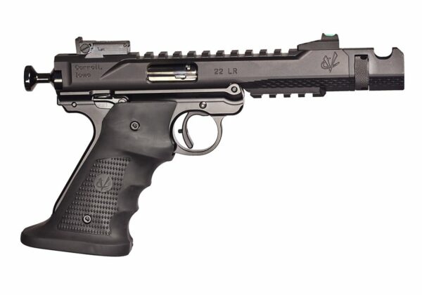 Volquartsen Black Mamba-TF .22 LR, 4.5" Barrel, FO Front & Rear, Black, 10rd