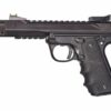 Volquartsen Black Mamba, 4.5", Hi-Viz Front Sight, Single Port Comp, Black Anodized Aluminum