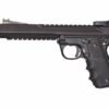 Volquartsen Black Mamba, 6" Barrel, Hi-Viz Front Sight, Single Port Comp, Black Anodized Aluminum