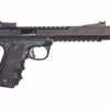 Volquartsen Black Mamba, 6" Barrel, Hi-Viz Front Sight, Single Port Comp, Black Anodized Aluminum