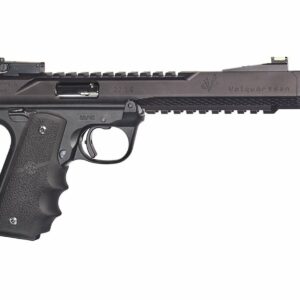 Volquartsen Black Mamba, 6" Barrel, Hi-Viz Front Sight, Single Port Comp, Black Anodized Aluminum