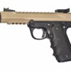 Volquartsen Black Mamba, 4.5" Barrel, Hi-Viz Front Sight, Single Port Comp, Cerakote, Flat Dark Earth
