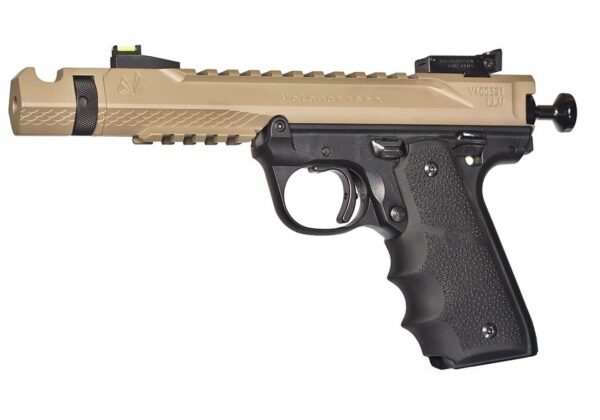 Volquartsen Black Mamba, 4.5" Barrel, Hi-Viz Front Sight, Single Port Comp, Cerakote, Flat Dark Earth