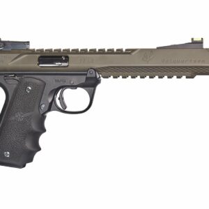 Volquartsen Black Mamba, 6" Barrel, Hi-Viz Front Sight, Single Port Comp, Cerakote OD Green