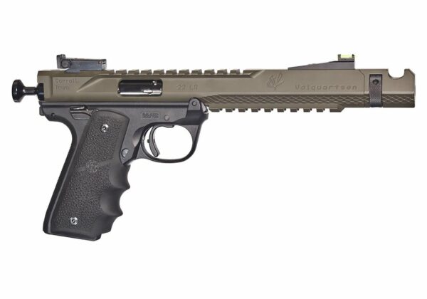 Volquartsen Black Mamba, 6" Barrel, Hi-Viz Front Sight, Single Port Comp, Cerakote OD Green