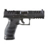 Walther, PDP, Optics Ready, Semi-automatic, Polymer Frame, Striker Fired, Full Size Frame, 9mm, 4.5" Barrel, Adjustable Rear Sight, Black, 18Rd