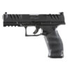 Walther, PDP, Optics Ready, Semi-automatic, Polymer Frame, Striker Fired, Full Size Frame, 9mm, 4.5" Barrel, Adjustable Rear Sight, Black, 18Rd