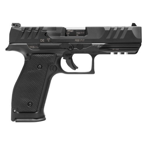 Walther PDP 9mm, 4.5" Barrel, Black, Optic Ready, 10rd - Firearm | The Gun Shop