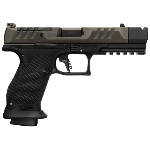 Walther PDP Pro-X 9mm, 4.6" Threaded Barrel, Black, Optic Ready, PMM Compensator, 10rd - Firearm | The Gun Shop