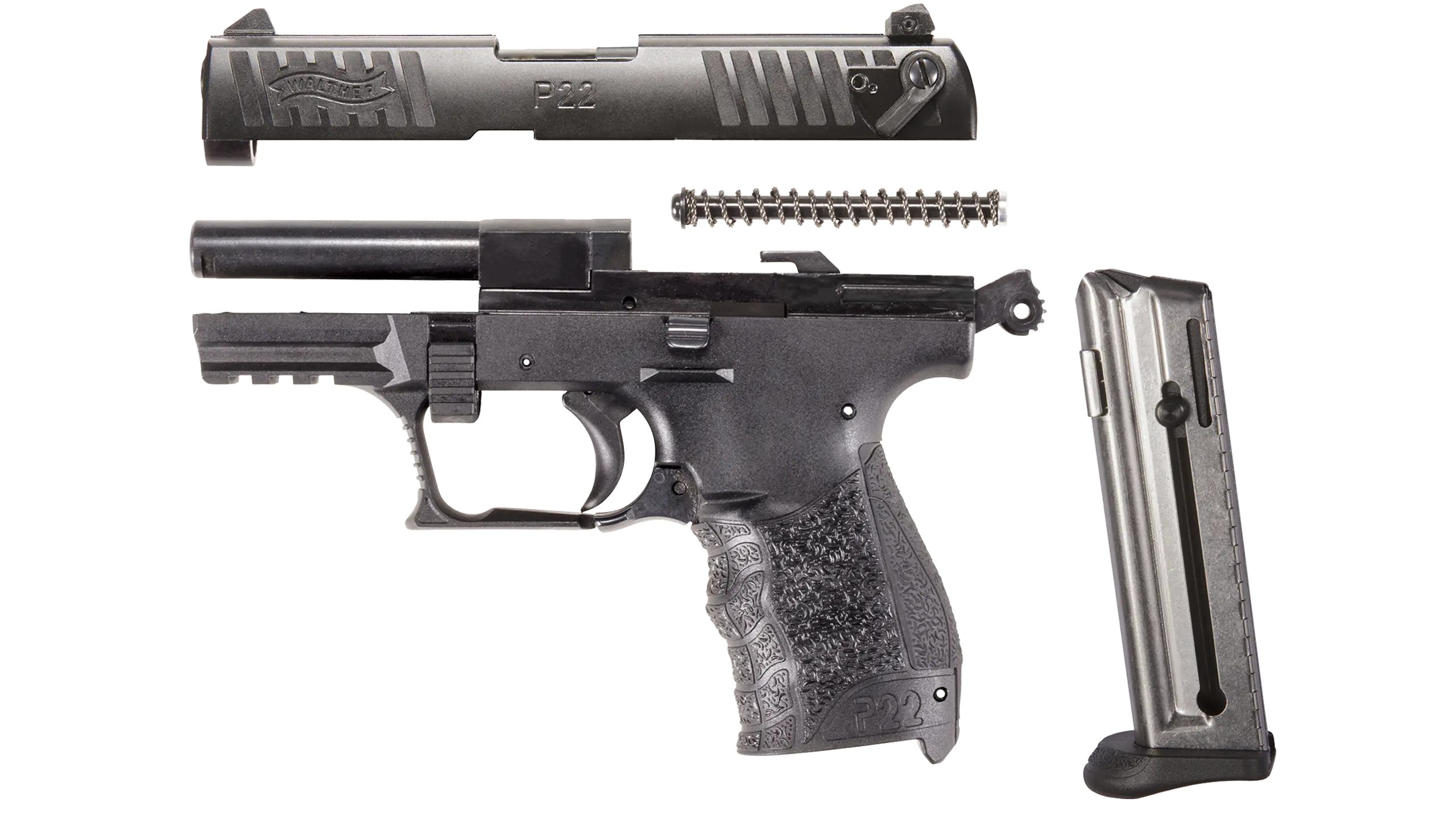 P22Q 3.42" Black 10RD 22LR
