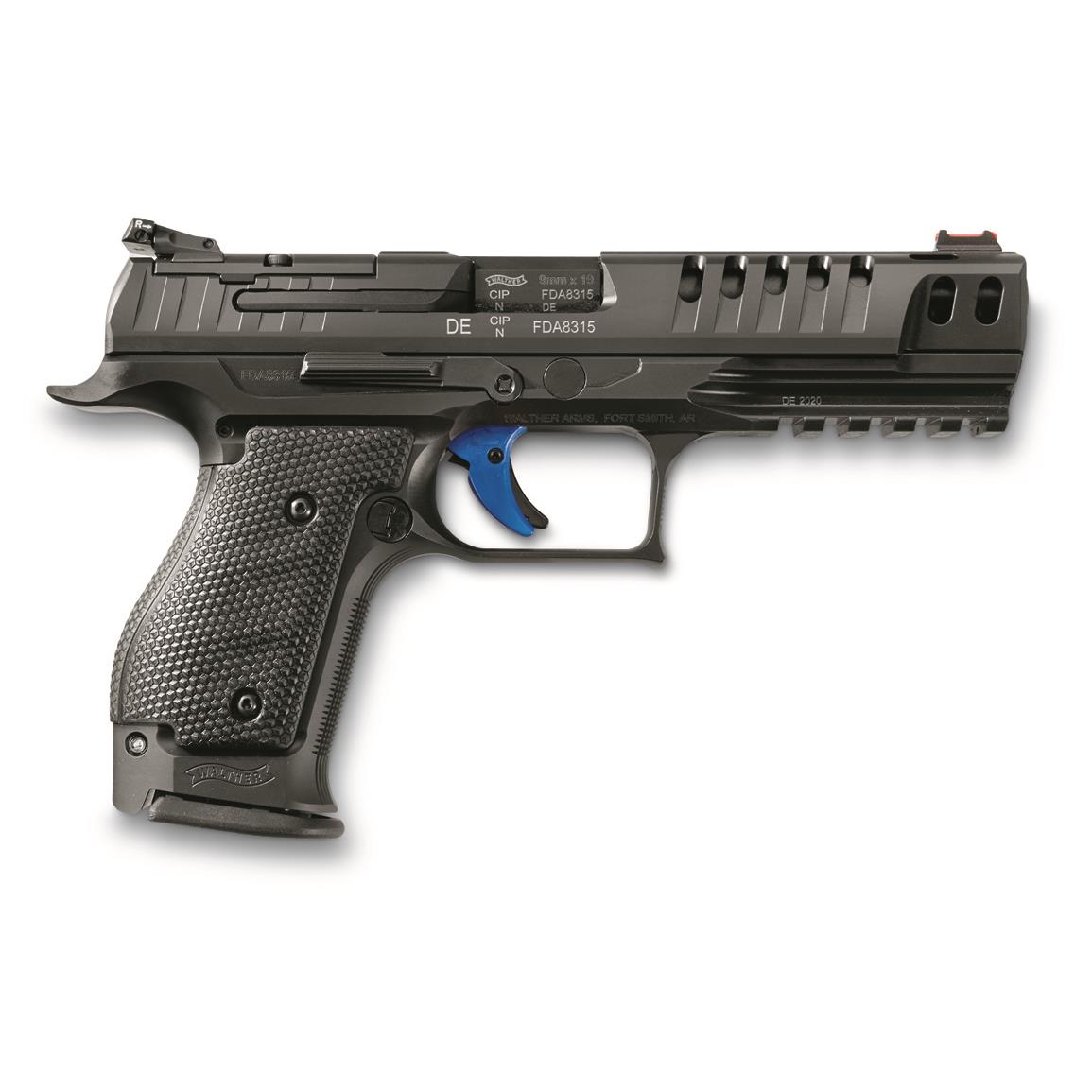 Walther PPQ M2 Q5 Match Steel Frame, Semi-automatic, 9mm, 5" Barrel, 15