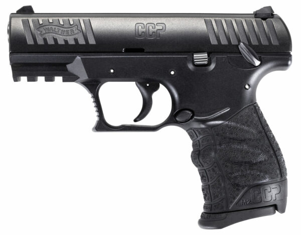 Walther CCP M2 Compact 9mm, 3.5" Barrel, Manual Thumb Safety, Black, 8rd