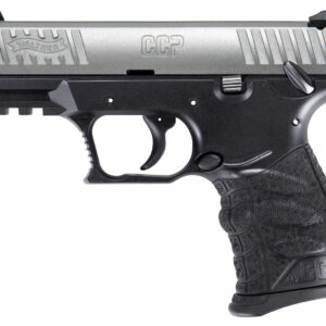 Walther CCP M2 9mm, 3.54" Barrel, 3-Dot Sights, Stainless/Black, 8rd