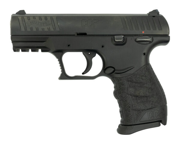 Walther CCP Used 9mm, 3.5" Barrel, 3-Dot Adj. Sights, Black, 8rd